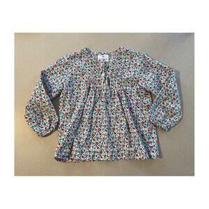 Hanna Andersson Floral Blouse